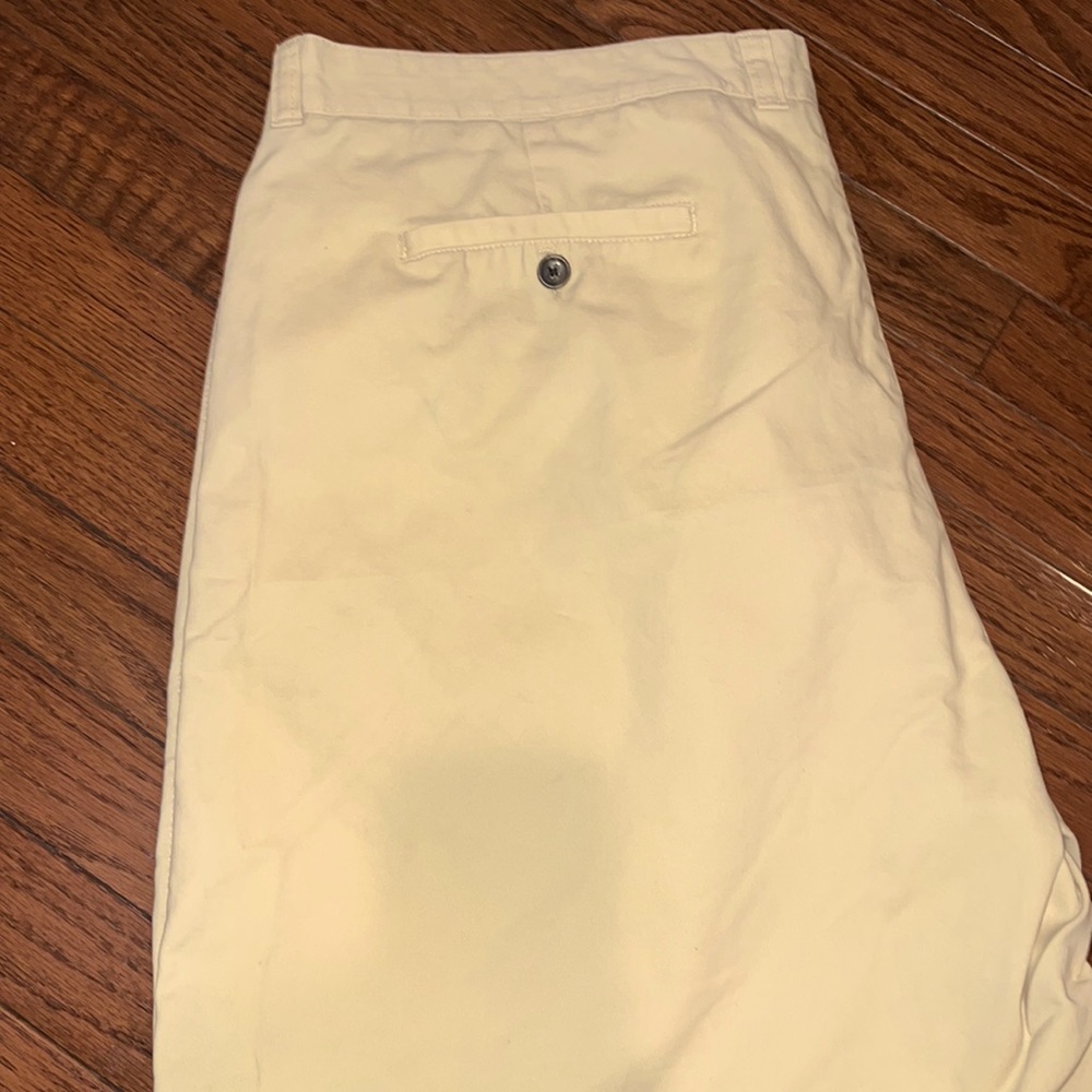 Club Room Yellow Khaki Shorts - Picture 4 of 5
